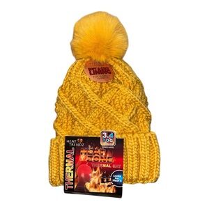 NEW Heat Trendz Heat Zone Thermal Hat Soft & Cozy Lining